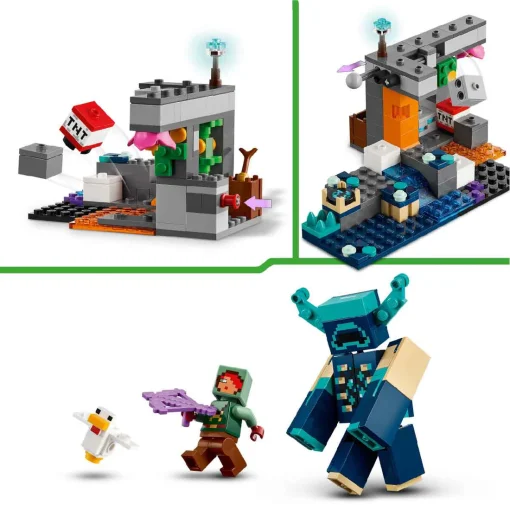 Đồ Chơi Lắp Ráp Cuộc Chạm Trán Warden LEGO MINECRAFT 21274 - Ảnh 4