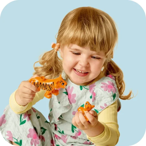 Đồ Chơi Lắp Ráp Đế Gạch Xanh Lá LEGO DUPLO 10460 - Ảnh 5