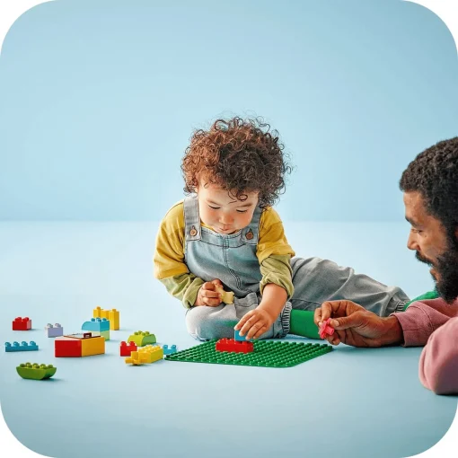 Đồ Chơi Lắp Ráp Đế Gạch Xanh Lá LEGO DUPLO 10460 - Ảnh 6