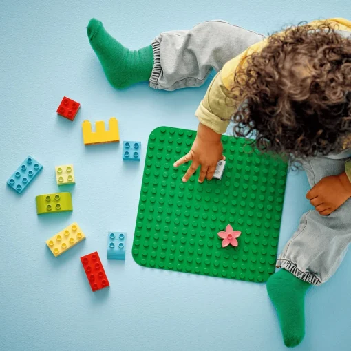 Đồ Chơi Lắp Ráp Đế Gạch Xanh Lá LEGO DUPLO 10460 - Ảnh 7