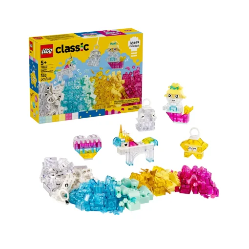 Đồ Chơi Lắp Ráp Hộp Trong Suốt Kỳ Diệu LEGO CLASSIC 11040 (340 chi tiết) - Ảnh 2