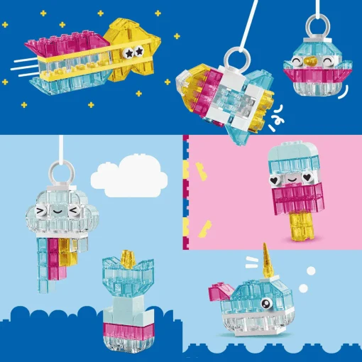 Đồ Chơi Lắp Ráp Hộp Trong Suốt Kỳ Diệu LEGO CLASSIC 11040 (340 chi tiết) - Ảnh 9