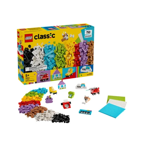 Đồ Chơi Hộp Xây Dựng Và Chơi Sáng Tạo LEGO CLASSIC 11044 - Ảnh 2