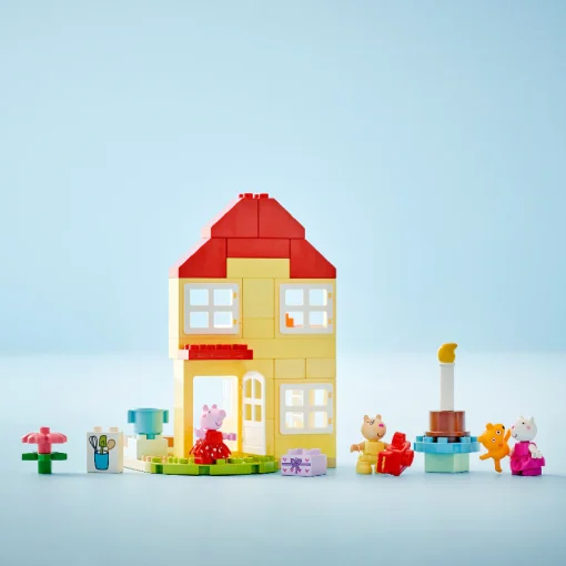 Đồ Chơi Lắp Ráp Ngôi Nhà Sinh Nhật Của Peppa Pig LEGO DUPLO 10433 (59 chi tiết) - Ảnh 8