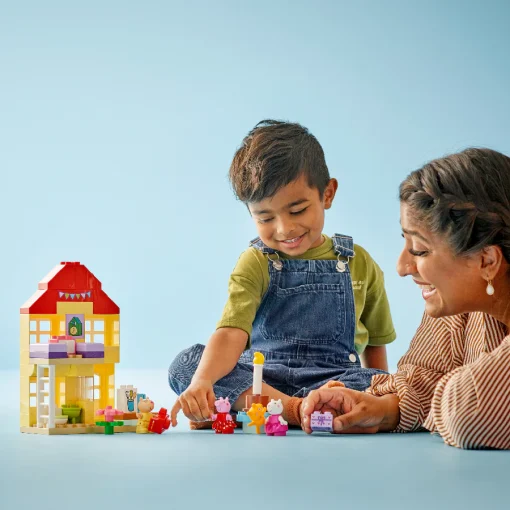 Đồ Chơi Lắp Ráp Ngôi Nhà Sinh Nhật Của Peppa Pig LEGO DUPLO 10433 (59 chi tiết) - Ảnh 7