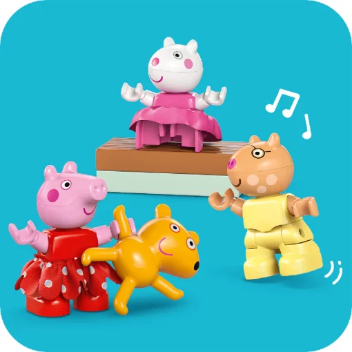 Đồ Chơi Lắp Ráp Ngôi Nhà Sinh Nhật Của Peppa Pig LEGO DUPLO 10433 (59 chi tiết) - Ảnh 9