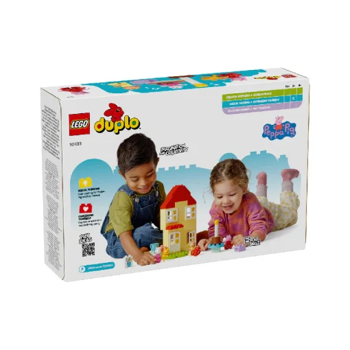 Đồ Chơi Lắp Ráp Ngôi Nhà Sinh Nhật Của Peppa Pig LEGO DUPLO 10433 (59 chi tiết) - Ảnh 10
