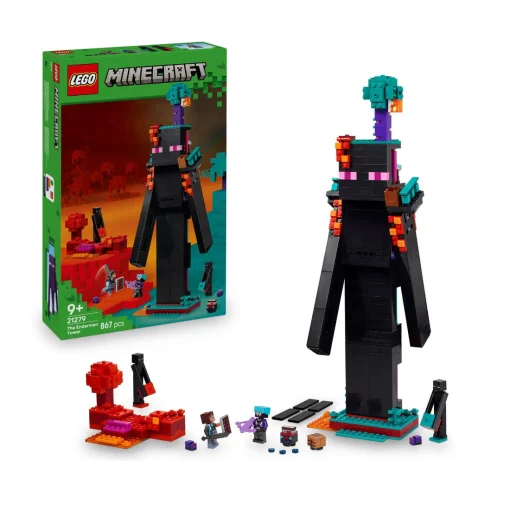 Đồ Chơi Lắp Ráp Tháp Enderman LEGO MINECRAFT 21279 - Ảnh 2