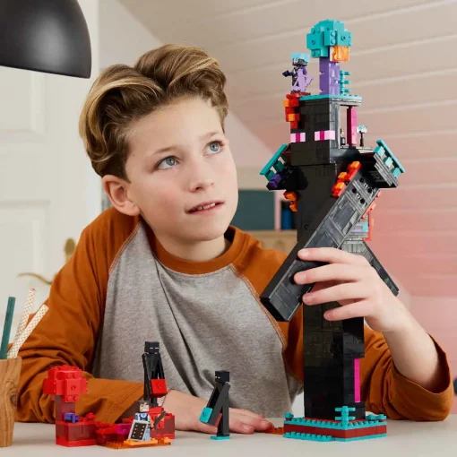 Đồ Chơi Lắp Ráp Tháp Enderman LEGO MINECRAFT 21279 - Ảnh 9