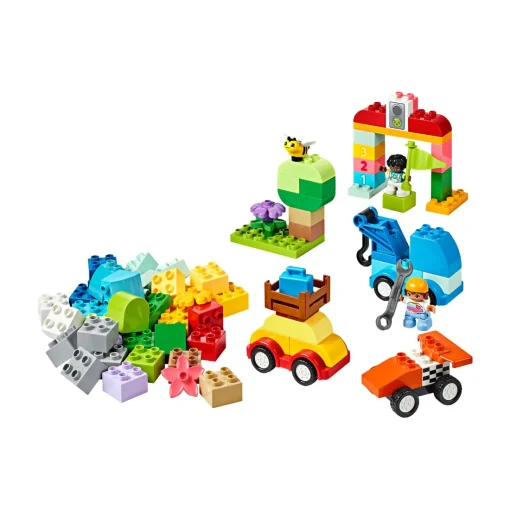 Đồ Chơi Lắp Ráp Thùng Gạch Sáng Tạo: Xe Hơi Và Xe Tải LEGO DUPLO 10439 (80 chi tiết) - Ảnh 7