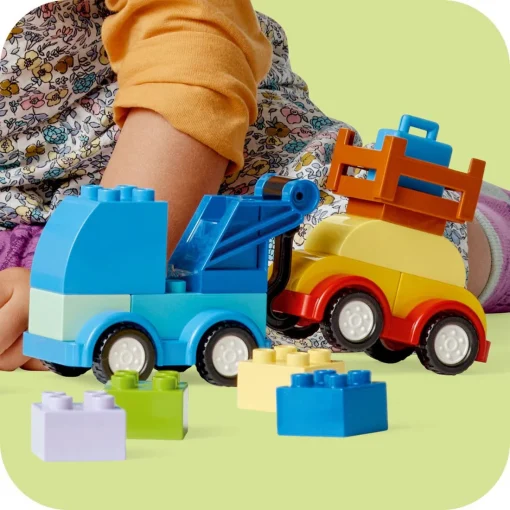 Đồ Chơi Lắp Ráp Thùng Gạch Sáng Tạo: Xe Hơi Và Xe Tải LEGO DUPLO 10439 (80 chi tiết) - Ảnh 6