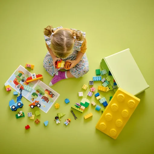 Đồ Chơi Lắp Ráp Thùng Gạch Sáng Tạo: Xe Hơi Và Xe Tải LEGO DUPLO 10439 (80 chi tiết) - Ảnh 3