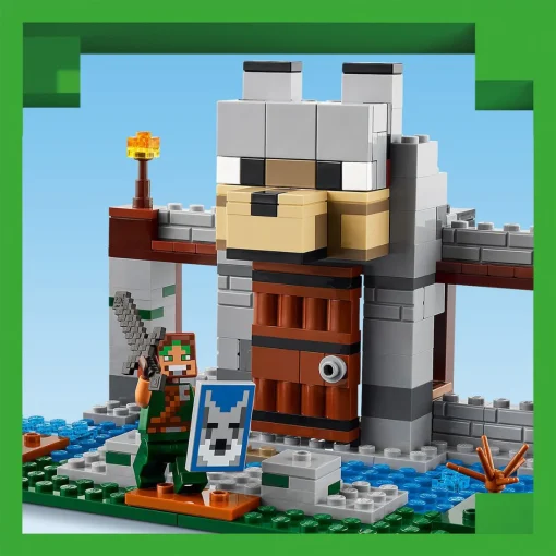 Đồ Chơi Lắp Ráp Tòa Thành Sói LEGO MINECRAFT 21261 - Ảnh 4