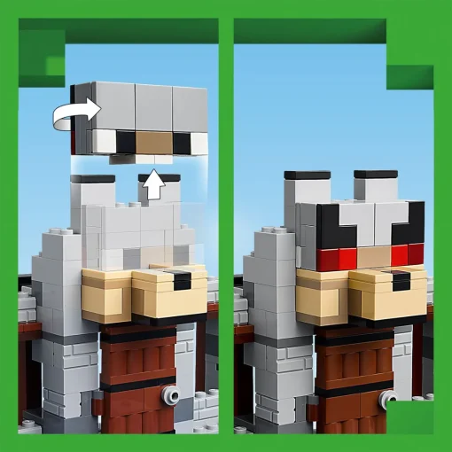 Đồ Chơi Lắp Ráp Tòa Thành Sói LEGO MINECRAFT 21261 - Ảnh 5