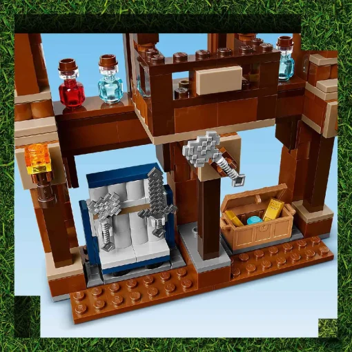 Đồ Chơi Lắp Ráp Võ Đài Chiến Đấu Woodland Mansion LEGO MINECRAFT 21272 - Ảnh 5