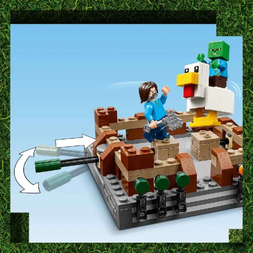 Đồ Chơi Lắp Ráp Võ Đài Chiến Đấu Woodland Mansion LEGO MINECRAFT 21272 - Ảnh 6