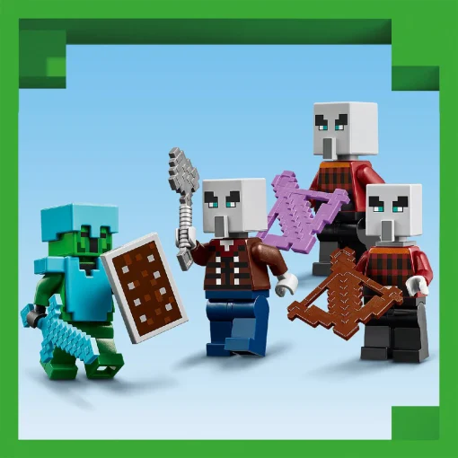 Đồ Chơi Lắp Ráp Đội Tuần Tra Sa Mạc Illager LEGO MINECRAFT 21267 - Ảnh 6