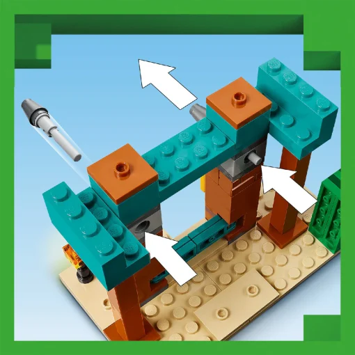 Đồ Chơi Lắp Ráp Đội Tuần Tra Sa Mạc Illager LEGO MINECRAFT 21267 - Ảnh 7