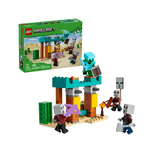 Đồ Chơi Lắp Ráp Đội Tuần Tra Sa Mạc Illager LEGO MINECRAFT 21267 - Ảnh 2