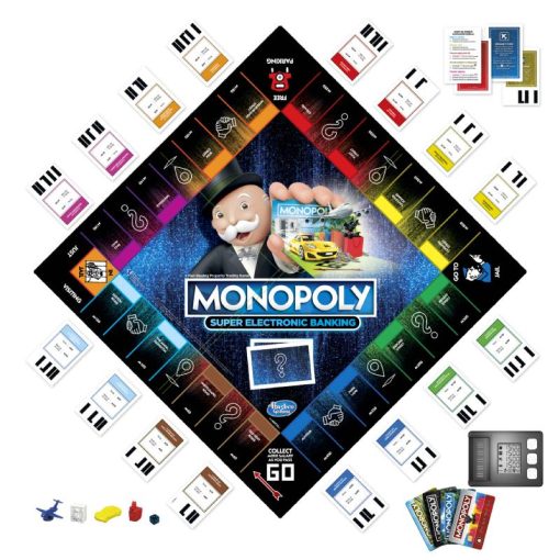 Cờ tỷ phú - Phiên bản Ngân hàng điện tử Siêu cấp MONOPOLY E8978 - Ảnh 3
