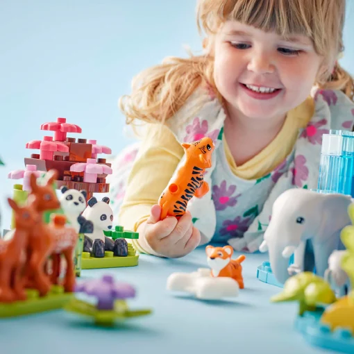 Đồ Chơi Lắp Ráp Gia Đình Động Vật Hoang Dã 3 Trong 1 LEGO DUPLO 10446 - Ảnh 3
