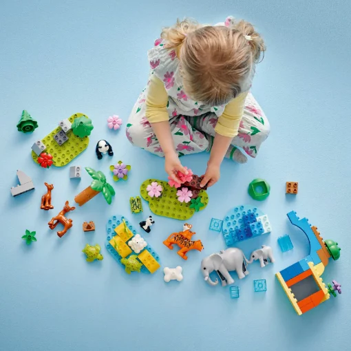 Đồ Chơi Lắp Ráp Gia Đình Động Vật Hoang Dã 3 Trong 1 LEGO DUPLO 10446 - Ảnh 4