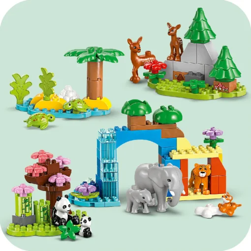 Đồ Chơi Lắp Ráp Gia Đình Động Vật Hoang Dã 3 Trong 1 LEGO DUPLO 10446 - Ảnh 9