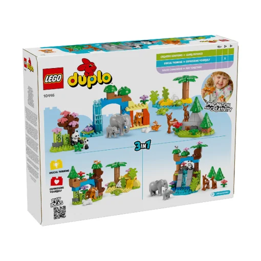 Đồ Chơi Lắp Ráp Gia Đình Động Vật Hoang Dã 3 Trong 1 LEGO DUPLO 10446 - Ảnh 11