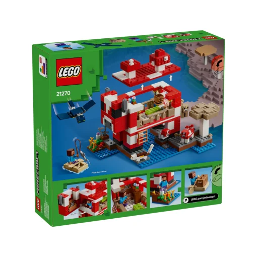 Đồ Chơi Lắp Ráp Ngôi Nhà Của Những Chú Bò Nấm LEGO MINECRAFT 21270 - Ảnh 10