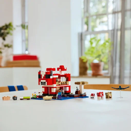 Đồ Chơi Lắp Ráp Ngôi Nhà Của Những Chú Bò Nấm LEGO MINECRAFT 21270 - Ảnh 3