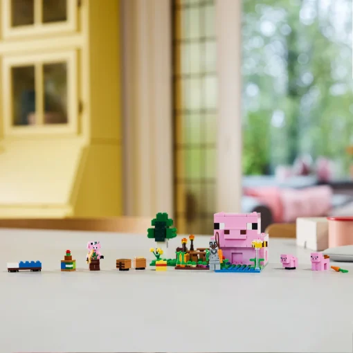 Đồ Chơi Lắp Ráp Ngôi Nhà Của Những Chú Heo Con LEGO MINECRAFT 21268 - Ảnh 7