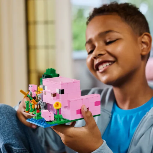 Đồ Chơi Lắp Ráp Ngôi Nhà Của Những Chú Heo Con LEGO MINECRAFT 21268 - Ảnh 13