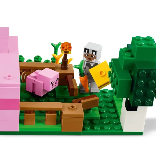 Đồ Chơi Lắp Ráp Ngôi Nhà Của Những Chú Heo Con LEGO MINECRAFT 21268 - Ảnh 6