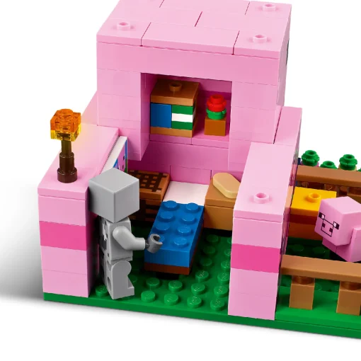 Đồ Chơi Lắp Ráp Ngôi Nhà Của Những Chú Heo Con LEGO MINECRAFT 21268 - Ảnh 5