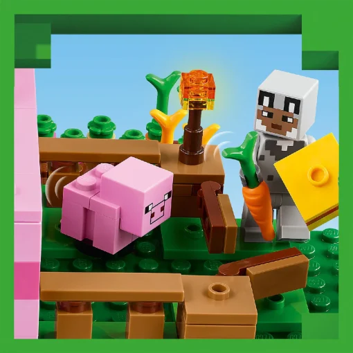 Đồ Chơi Lắp Ráp Ngôi Nhà Của Những Chú Heo Con LEGO MINECRAFT 21268 - Ảnh 8