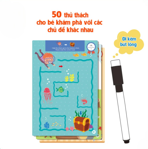 Đồ chơi thử thách vượt mê cung cấp độ 2