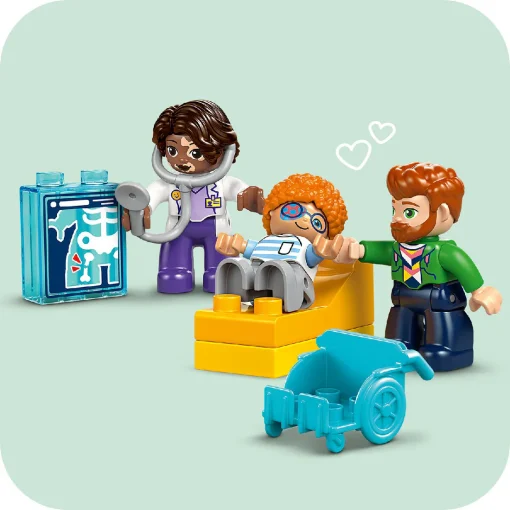 Đồ Chơi Lắp Ráp Phòng Khám Bác Sĩ LEGO DUPLO 10449 - Ảnh 13