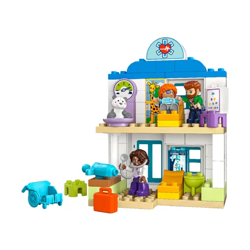 Đồ Chơi Lắp Ráp Phòng Khám Bác Sĩ LEGO DUPLO 10449 - Ảnh 3