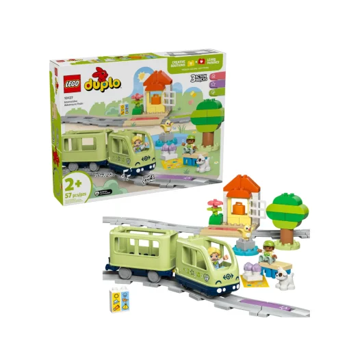 Đồ Chơi Lắp Ráp Tàu Lửa Phiêu Lưu Tương Tác LEGO DUPLO 10427 - Ảnh 2