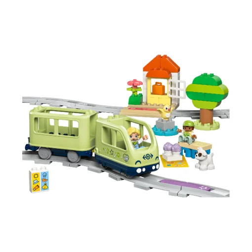 Đồ Chơi Lắp Ráp Tàu Lửa Phiêu Lưu Tương Tác LEGO DUPLO 10427 - Ảnh 3