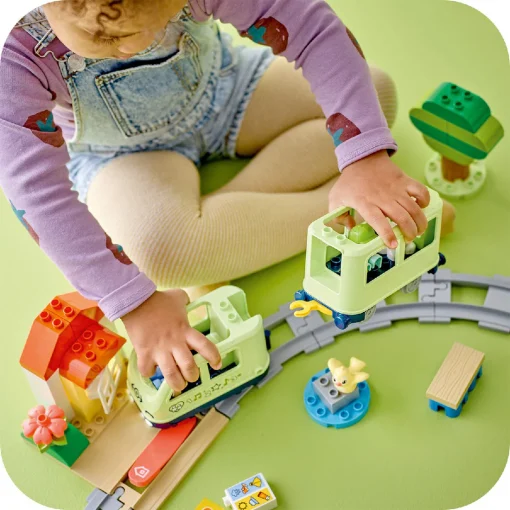 Đồ Chơi Lắp Ráp Tàu Lửa Phiêu Lưu Tương Tác LEGO DUPLO 10427 - Ảnh 6
