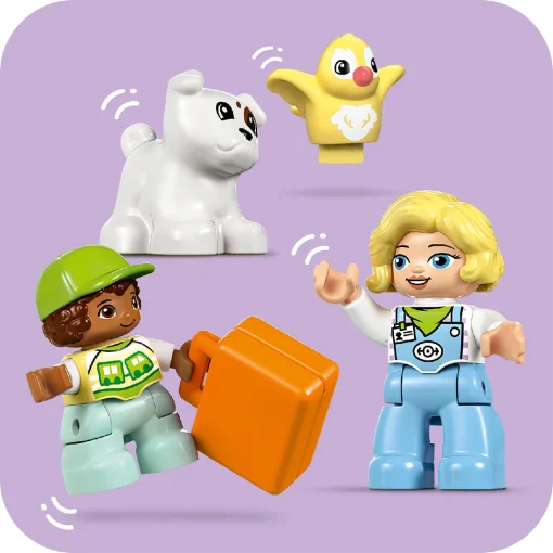 Đồ Chơi Lắp Ráp Tàu Lửa Phiêu Lưu Tương Tác LEGO DUPLO 10427 - Ảnh 7