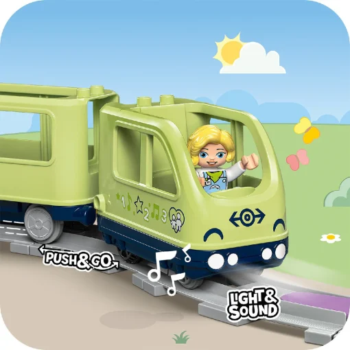 Đồ Chơi Lắp Ráp Tàu Lửa Phiêu Lưu Tương Tác LEGO DUPLO 10427 - Ảnh 8