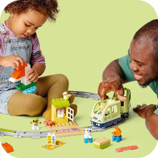 Đồ Chơi Lắp Ráp Tàu Lửa Phiêu Lưu Tương Tác LEGO DUPLO 10427 - Ảnh 11