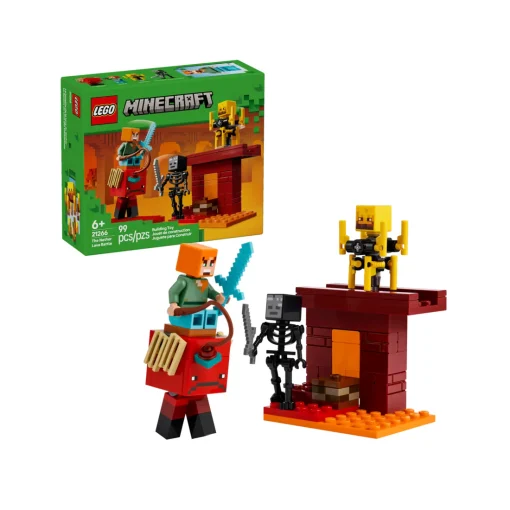 Đồ Chơi Lắp Ráp Trận Chiến Dung Nham Địa Ngục Nether LEGO MINECRAFT 21266 - Ảnh 2