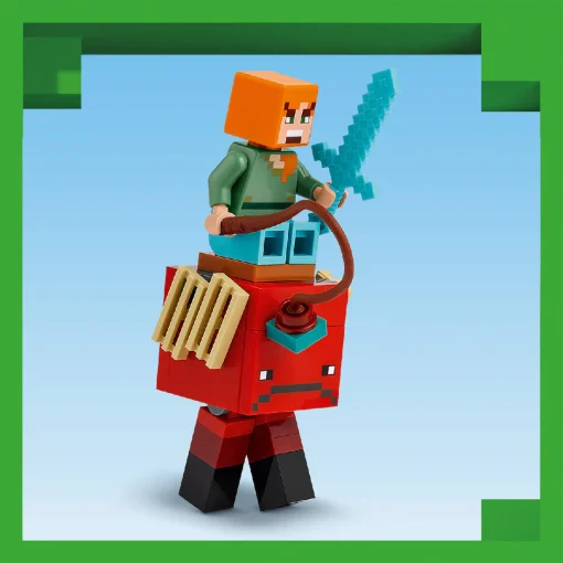 Đồ Chơi Lắp Ráp Trận Chiến Dung Nham Địa Ngục Nether LEGO MINECRAFT 21266 - Ảnh 4
