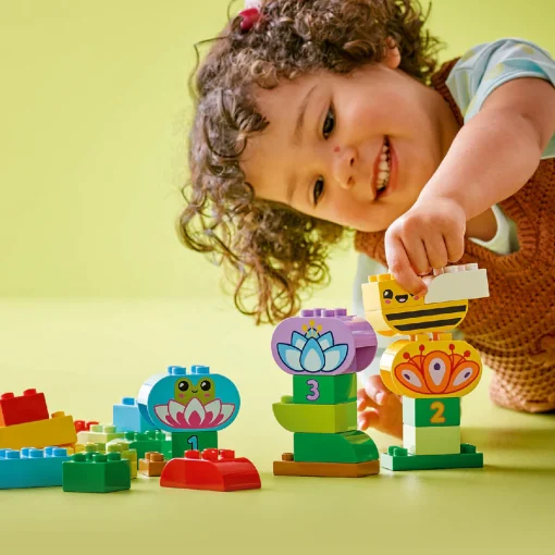 Đồ Chơi Lắp Ráp Vườn Hoa Sáng Tạo LEGO DUPLO 10444 - Ảnh 4