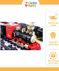 Bộ đồ chơi lắp ráp tòa hỏa Vecto