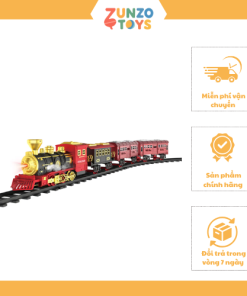 Bộ đồ chơi lắp ráp tòa hỏa Vecto