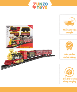 Bộ đồ chơi lắp ráp tòa hỏa Vecto